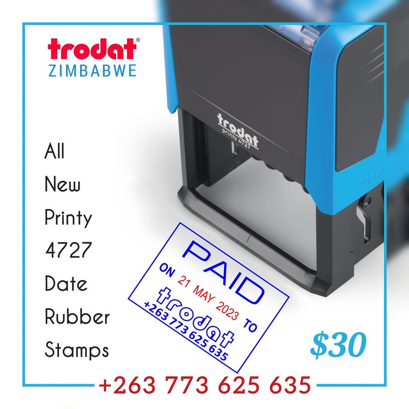 Rubber Stamps For 2023 Trodat 4727 Printy 0773625635